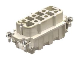 HARTING 09310063101 Conector Uso Rudo, Han HsB Series, Inserto, 6 Contactos, 16B, Receptáculo eléctrico