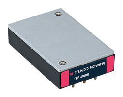 TRACO POWER TEP 40-7213UIR Isolated Through Hole DC/DC Converter, Railway, Quarter Brick, 12:1, 40 W, 1 Output, 15 V