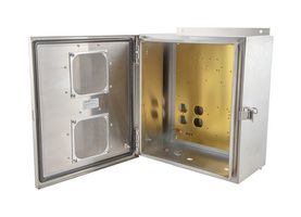 L-COM NBSS141207-00V Alojamiento Metálico, Outdoor / Weatherproof, Acero Inoxidable 304, 368.3 mm, 330.2 mm, 198.88 mm