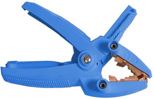 MEGGER 100A-KC-BLU Kelvin Clamp, 100 A, 75 mm Jaw Open, Blue