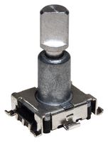 BOURNS PEC11J-9125F-H0009 Rotary Encoder, Mechanical, Incremental, 9 PPR, 18 Detents, Vertical, With Momentary Push Switch