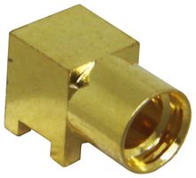 TE CONNECTIVITY - LINX CONMMCX002-SMD-T RF / Coaxial Connector, MMCX Coaxial, Right Angle Jack, Surface Mount Vertical, 50 ohm