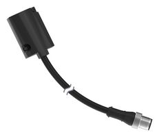 BANNER ENGINEERING DES4E-51D Sensor Cable, M12 Sensor Straight 5 Position Plug, M12 Sensor Straight 5 Position Receptacle