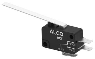 ALCOSWITCH - TE CONNECTIVITY HCP26DTD3Q04 Microswitch, Miniature, Extended Lever, SPDT, Quick Connect, 26 A