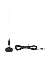 L-COM LCANOM1068 RF Antenna, 26 to 28MHz, Vehicle UHF, 2.15dBi, 50W, Magnetic, Vertical