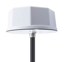 L-COM LCANOM1095 Antena RF, 4.9-6Ghz, Celular/5G/4G/GPS/WiFi/IoT/MIMO, 10W, Conector Fakra, Radomo Negro, 7-en-1
