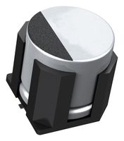 PANASONIC EEEFN1J121UV SMD Aluminum Electrolytic Capacitor, Radial Can - SMD, 120 µF, 63 V, 0.35 ohm, 2000 hours @ 105°C