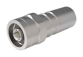 TIMES MICROWAVE TC-600-NMH-X Conector Coaxial / RF, N Type, Macho Recto, Ponchar, Soldar, 50 ohm, LMR-600, Latón