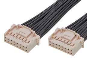 MOLEX 221955-1162 Cable Assembly, iGrid Receptacle to iGrid Receptacle, 16 Positions, 2 mm, 2 Row, 150 mm, 5.9 "