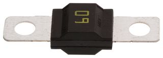 LITTELFUSE 0498060.M Fuse, Automotive, Time Delay, 60 A, 32 V, 41mm x 12mm x 8.3mm, MIDI 498 Series
