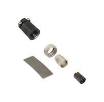 SWITCHCRAFT/CONXALL SF6282-8PG-520 Circular Connector, Sealed Circular Connector, Mini-Con-X Series, Cable Mount Plug, 8 Contacts
