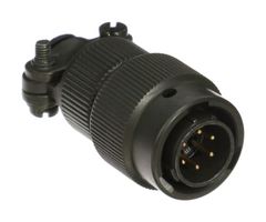 AMPHENOL PCD 62GB16F1006PN Circular Connector, 62GB Series, MIL-DTL-26482 Series, Straight Plug, 6 Contacts, Solder Pin