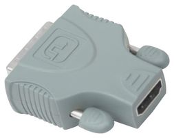MULTICOMP PRO PS000270 DVI to HDMI Audio / Video Adapter, HDMI Receptacle - Type A, DVI-D Plug