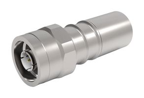 TIMES MICROWAVE EZ-600-NMH-X Conector Coaxial / RF, N Type, Macho Recto, Crimpado, 50 ohm, LMR-600, Bronce Berilio