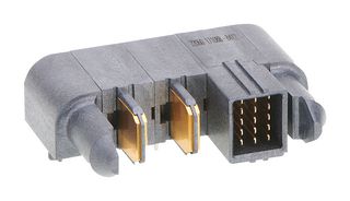 MOLEX 171088-8412 Rectangular Power Connector, Right Angle, 17 Contacts, EXTreme Ten60Power 171088 Series, PCB Mount