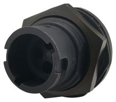 AMPHENOL INDUSTRIAL APC07-8-4P Circular Connector, Standard Circular Connector, APC Series, Jam Nut Receptacle, 4 Contacts