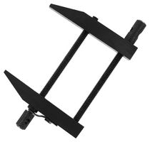 MULTICOMP PRO MP012470 Toolmaker Parallel Clamp, Two Metal Jaw, Black
