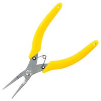 MULTICOMP PRO MP012513 Pliers, Hobby, Flat Nose, Smooth Jaw, Comfortable Grips, Stainless Steel, 5.71" L