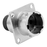 AMPHENOL SINE/TUCHEL RT00143PNH Circular Connector, Standard Circular Connector, ecomate RM Series, Flange Mount Receptacle