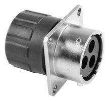 AMPHENOL SINE/TUCHEL RT00143SNHEC Circular Connector, Standard Circular Connector, ecomate RM Series, Flange Mount Receptacle