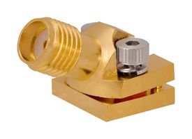 JOHNSON - CINCH CONNECTIVITY 142-0791-301 Conector Coaxial / RF, SMA Coaxial, Jack Ángulo de 30°, Tornillo, 50 ohm, Beryllium Copper Alloy