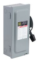 SQUARE D BY SCHNEIDER ELECTRIC CD322N Safety Interlock Switch, Fusible, 3PST, 240 V, 60 A