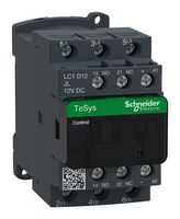 SCHNEIDER ELECTRIC LC1D12JL Contactor, 12 A, Carril DIN, panel, 690 VAC, 3PST-NO, 3 polos, 7.5 kW
