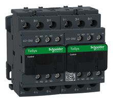 SCHNEIDER ELECTRIC LC2D32G7 Contactor, LC2D, 32 A, Carril DIN, panel, 690 VAC, 3PST-NO, 3 polos, 18.5 kW