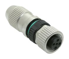 HARTING 21031112305 Conector para Sensor, HARAX Series, M12, Receptáculo eléctrico, 3 Contactos, IDC / IDT Hembra