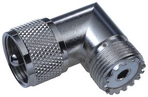MULTICOMP SPC15227 RF / Coaxial Adapter, UHF, Plug, UHF, Jack, Right Angle Adapter