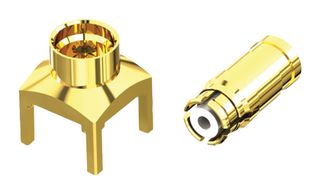 SAMTEC SMP-PF-P-HH-ST-EM3 RF / Coaxial Connector, SMP Coaxial, Straight Plug, Edge, 50 ohm, Brass