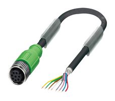 PHOENIX CONTACT 1522888 Cable de Sensor, M12 Hembra, Extremo Libre, 8 Contactos, 5 m, 16.4 ft
