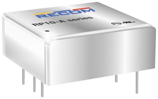 RECOM POWER RP10-4812DA/P Isolated Through Hole DC/DC Converter, ITE, DIP, 2:1, 10 W, 2 Output, 12 V