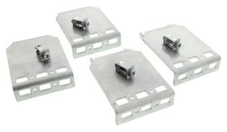 NVENT HOFFMAN P2AFRB100 Mounting Bracket, Steel, 100.1 mm, 482.6 mm, Hoffman PROLINE G2 Series Modular Enclosure Frames