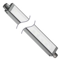 BANNER ENGINEERING WLS28-2CR285DSQ-801925 LED Strip Light, Cascadable, Red, 12 to 30VDC Supply, 285mm Length, WLS28-2 Series
