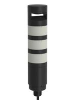 BANNER ENGINEERING TL70ZGYRA TL70 TOWER LIGHT, BLACK HOUSING: 3-COLOR AUDIBLE INDICATOR