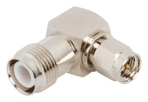 AMPHENOL RF AD-RPTNCJSMAP-1 RF / Coaxial Adapter, TNC RP, Jack, SMA, Plug, Right Angle Adapter, 50 ohm