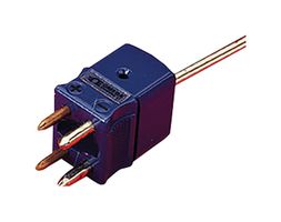 OMEGA DTC-KI-M Thermocouple Connector, Standard, Green, DTC Series, Four Prong, Type K, Plug