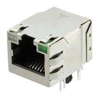 TRP CONNECTOR/BEL 6605814-5 Modular Connector, RJ45 Jack, 1 x 1 (Port), 8P8C, Through Hole Mount