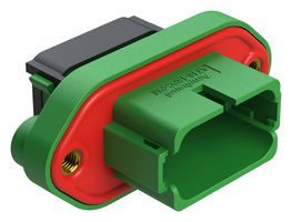 AMPHENOL SINE/TUCHEL AT16-18PC-PM11 Automotive Connector Housing, AT Series, Receptacle, 18 Positions