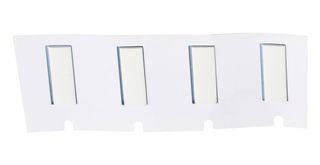 BRADY M4-125-075-342 Wire Marker, Heat Shrinkable Sleeve, Blank (No Legend), PO (Polyolefin), White, 3.175mm x 19mm