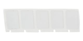 BRADY M4-47-428 Label, Thermal Transfer Printable, 12.7 mm, 25.4 mm, Metallised Polyester, Black on Light Gray