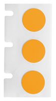 BRADY M4-83-499-OR-BK Label, Thermal Transfer Printable, 12.7 mm, Nylon Cloth, Black on Orange