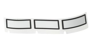 BRADY M4-92-428-BB Label, Thermal Transfer Printable, 28.7 mm, 12.7 mm, Metallised Polyester, Black on Light Gray