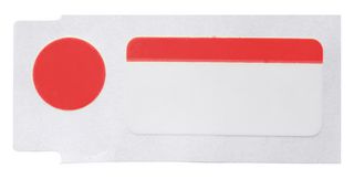 BRADY M5-120-494-RD Label, Thermal Transfer Printable, 12.7 mm, 25.4 mm, 9.53 mm, Polyester