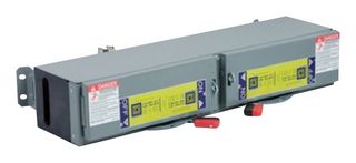 SQUARE D BY SCHNEIDER ELECTRIC QMB323TW Fused Switch, 2 Module, 3PST, Class R, 100 A, 240 V