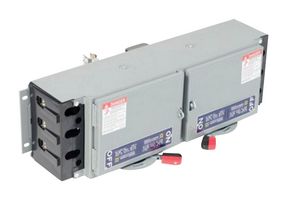 SQUARE D BY SCHNEIDER ELECTRIC QMB363TW Fused Switch, 2 Module, 3PST, Class R, 100 A, 600 V