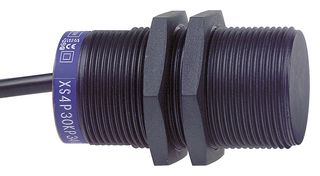 TELEMECANIQUE SENSORS XS4P30MA230L1 Inductive Proximity Sensor, Cylindrical, OsiSense XS, M30, 15mm, SPST-NO, 24 to 240V