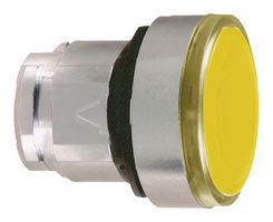 SCHNEIDER ELECTRIC ZB4BA58 Switch Actuator, Momentary, Orange, Schneider 22mm Pushbutton Switches