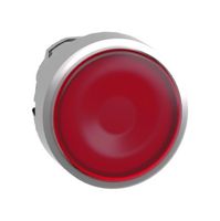 SCHNEIDER ELECTRIC ZB4BH043 Switch Actuator, Red, Round Flush, Schneider Harmony XB4 Series Illuminated Pushbutton Switches